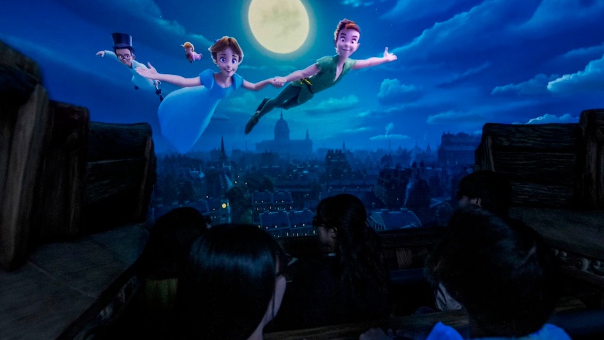 tokyo disneysea peter pan ride
