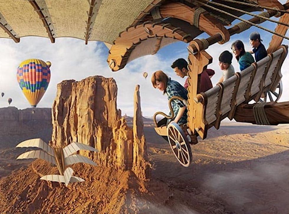 tokyo disneysea soaring fantastic flight