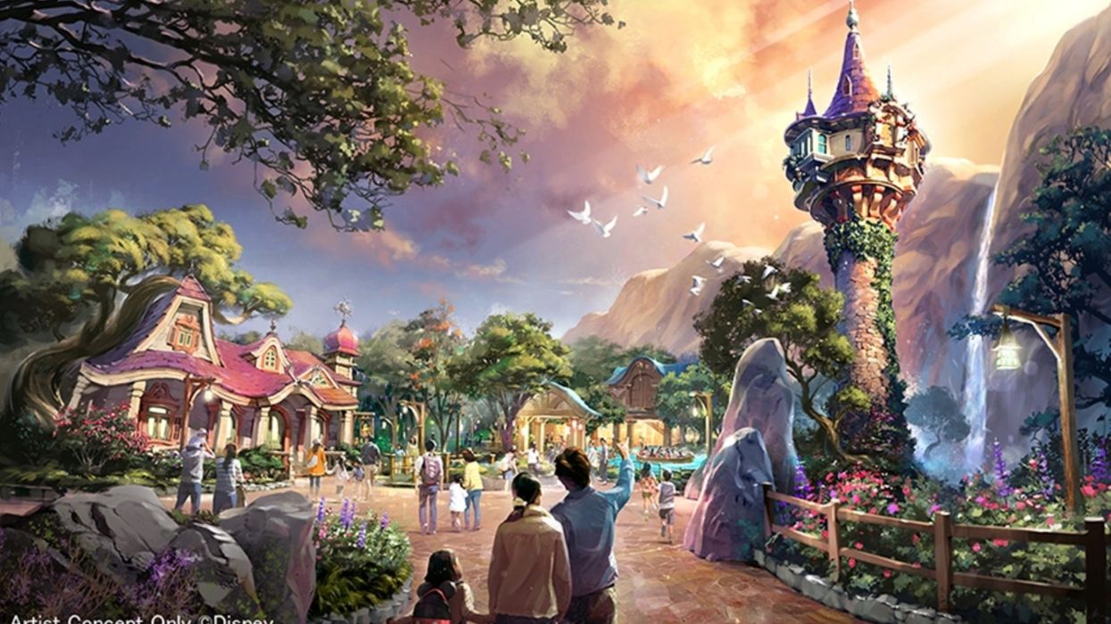 tokyo disneysea tangled fantasy springs new themed attractions 2024