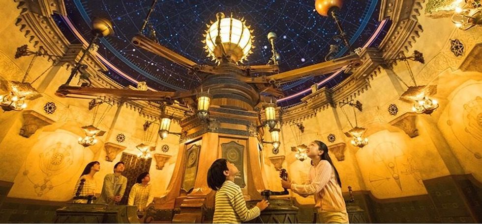 Tokyo DisneySea’s Leonardo Challenge Theme park interactives