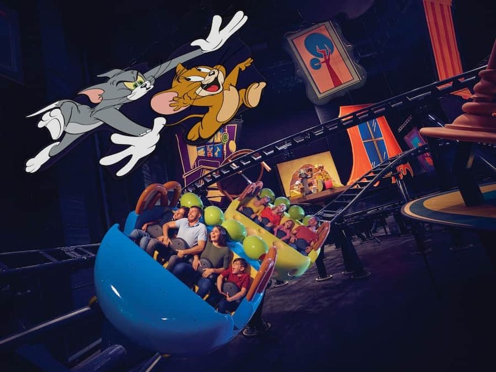 Tom and Jerry Swiss Cheese Spin Warner Bros Abu Dhabi