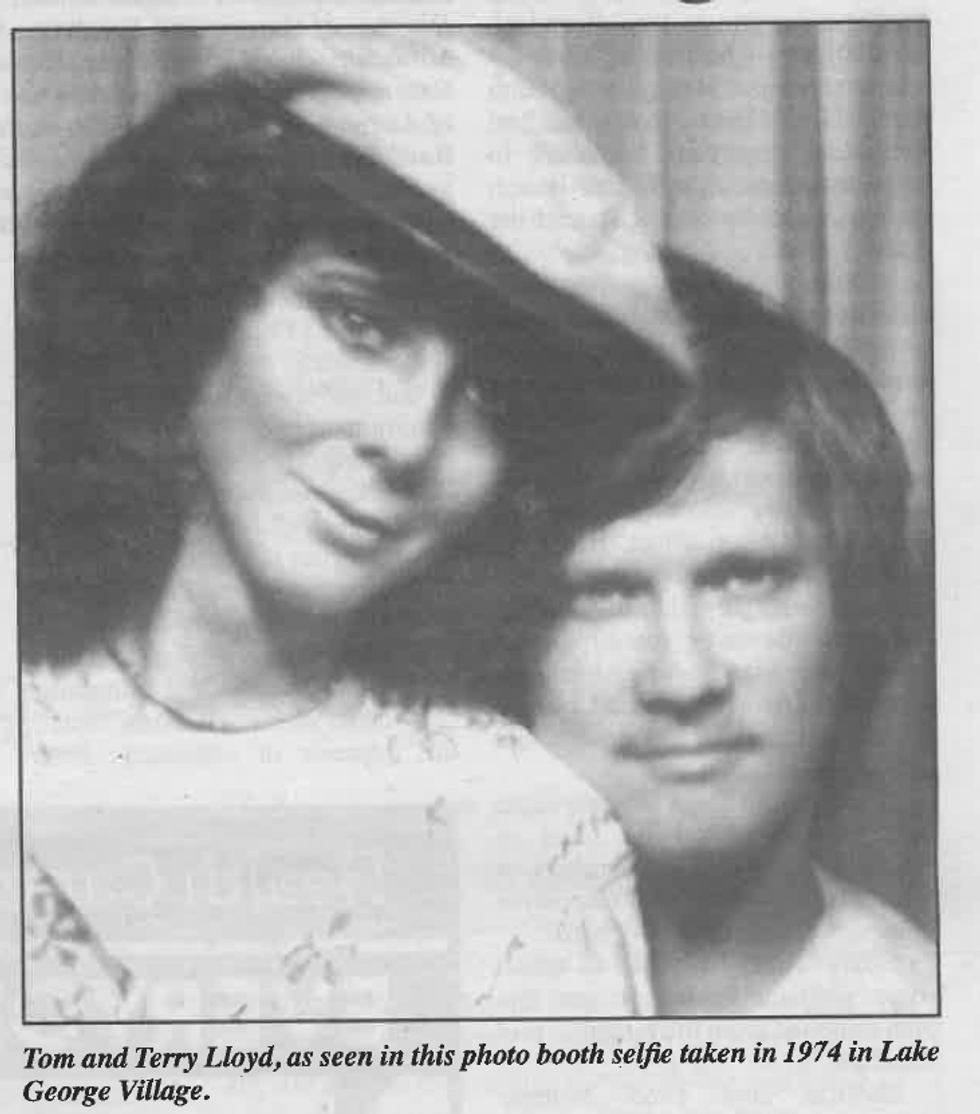 Tom and Terry Lloyd 1974
