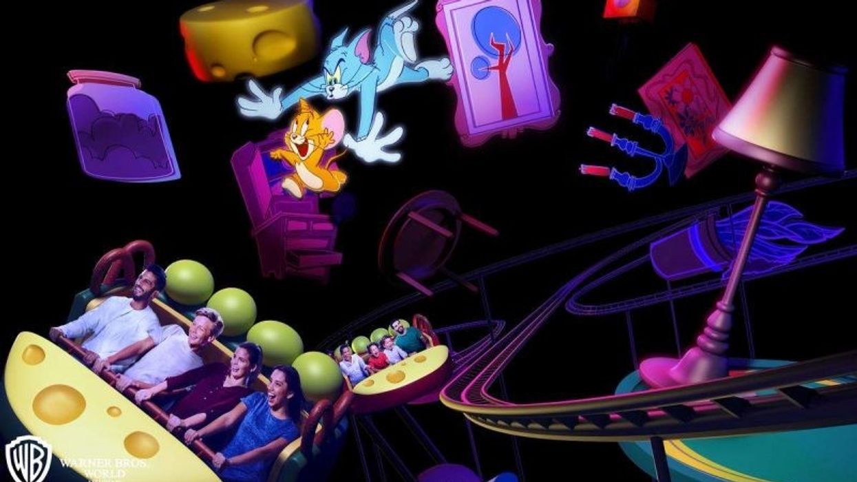 tom & jerry coaster warner bros world