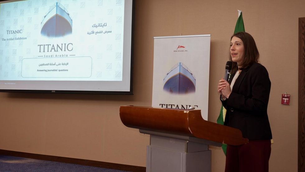 Tomasina Ray, President of RMS Titanic, Inc. and Director of Collections