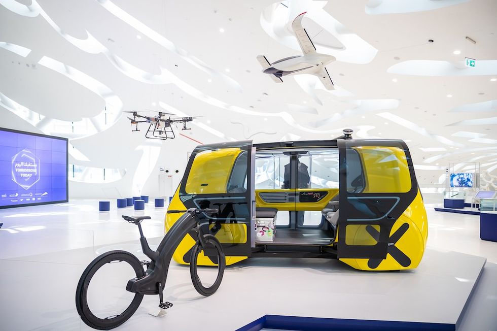 Tomorrow Today exhibit at Museum of the Future