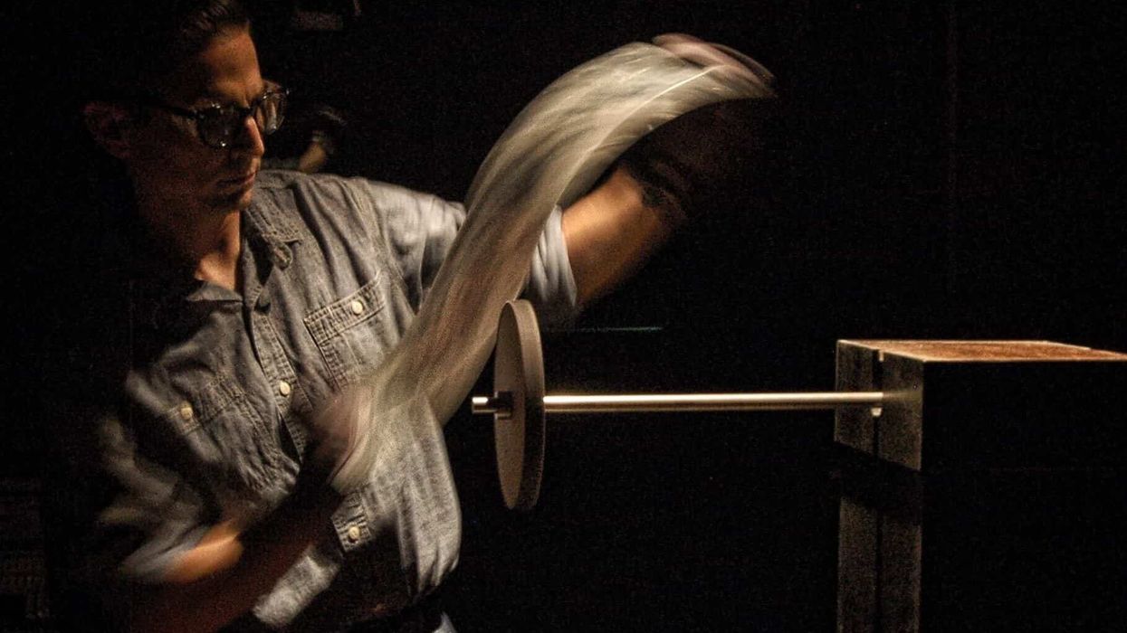 Tone Lathe Wobble Board Sound Sculpture inc.