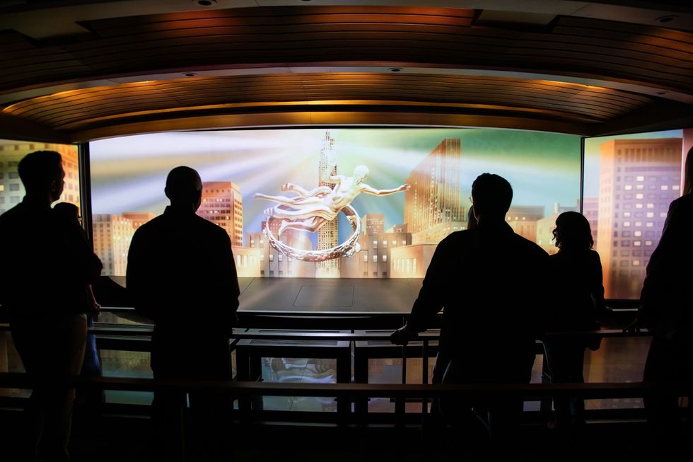 Top of the Rock media theatre