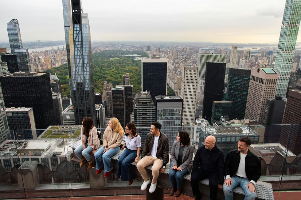 Top of the Rock the beam