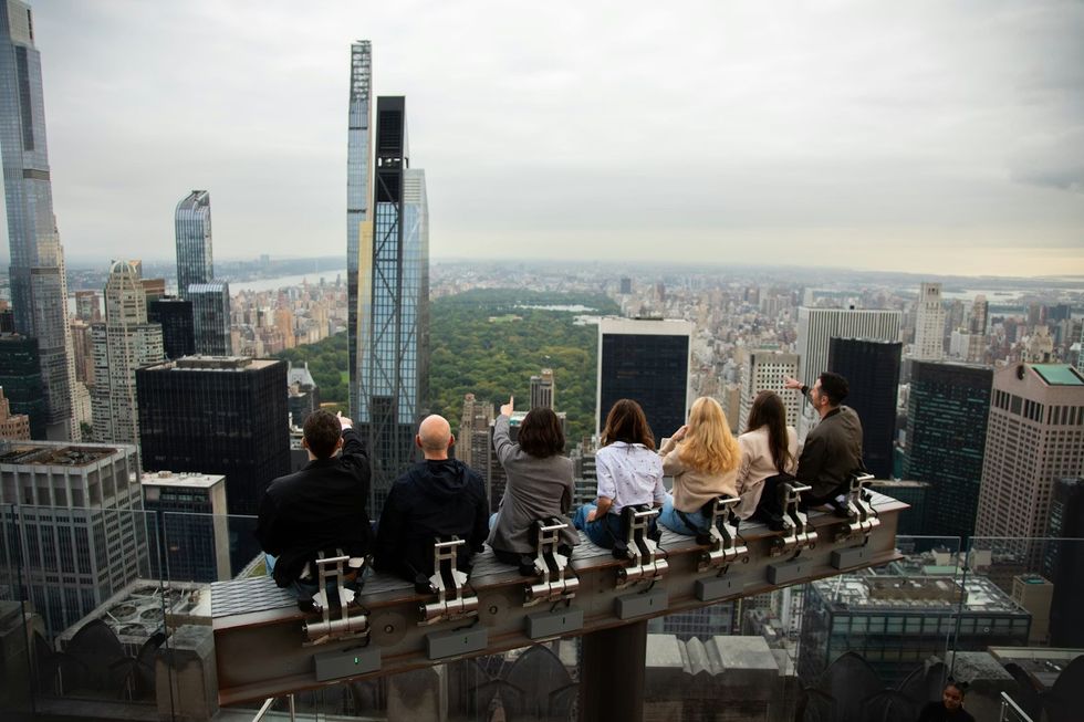 Top of the Rock the beam