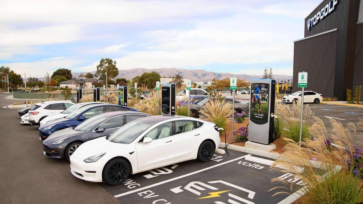 topgolf charging stations electric vehicle