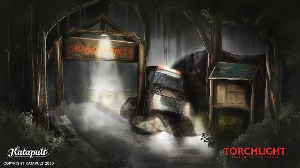 TORCHLIGHT Dark Ride Katapult Simworx