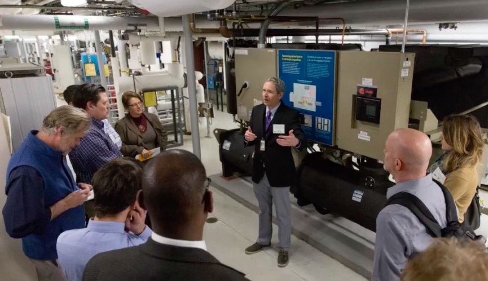 tour of science museum minnesota's heat recovery system