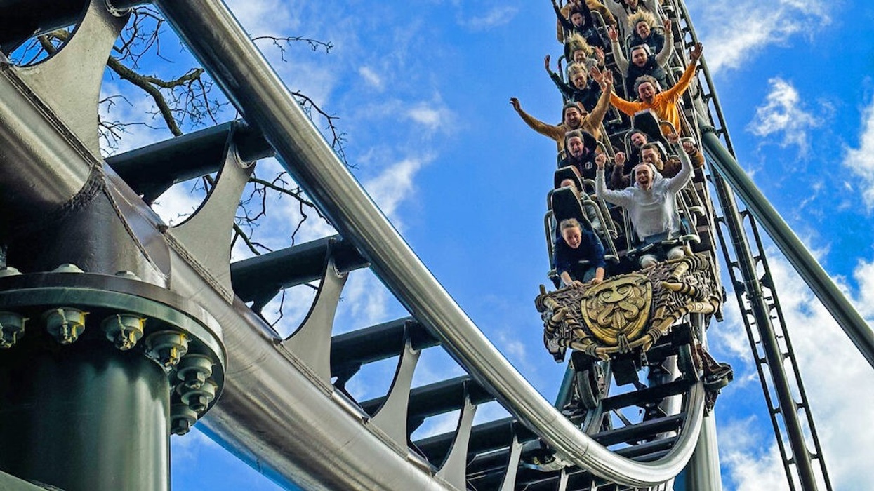 Toutatis coaster at Parc Asterix