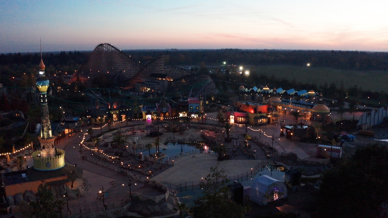 toverland at night