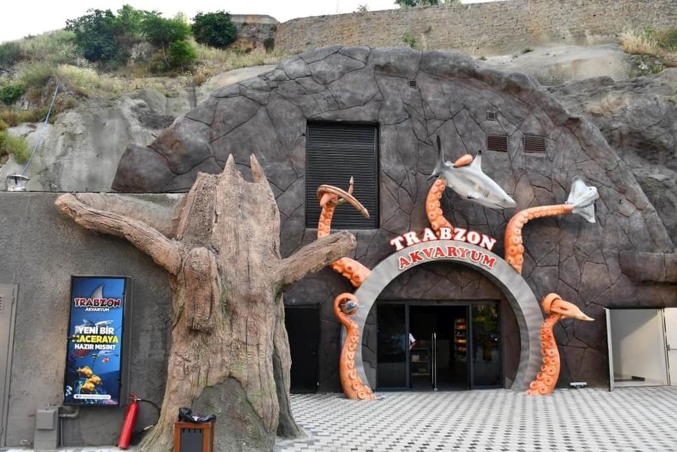 Trabzon Aquarium entrance