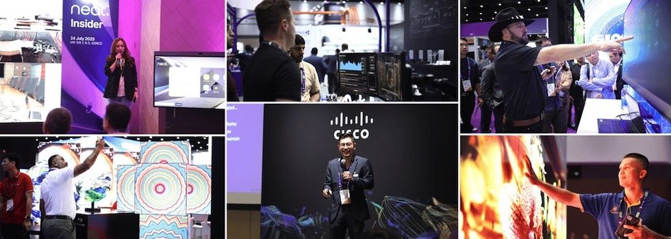 trade show floor InfoComm Asia 2025