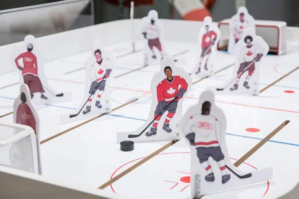 trailblazing hands-on hockey exhibit, science north