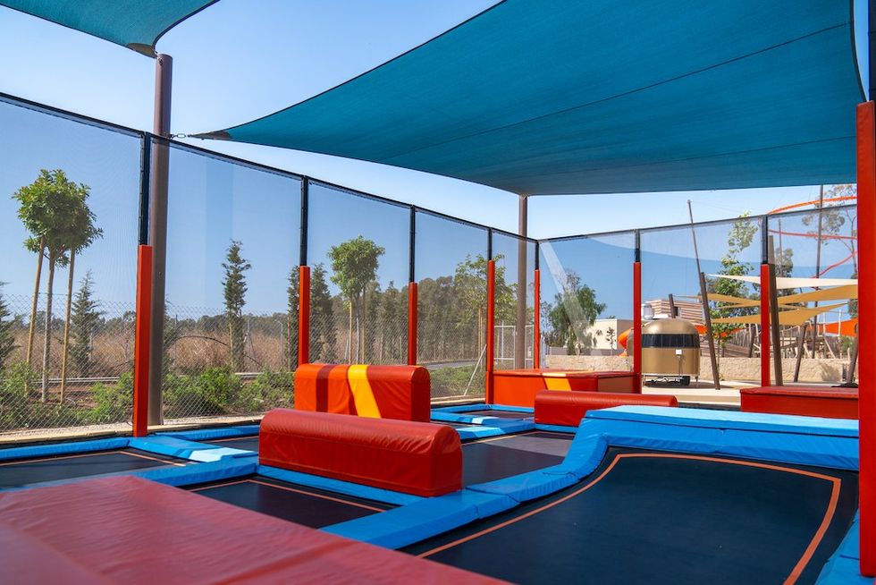 Trampolines Greenspan City of Dreams Mediterranean