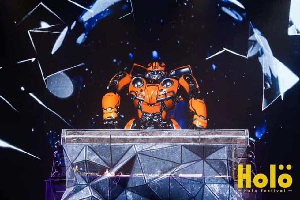 Transformer hologram festival China