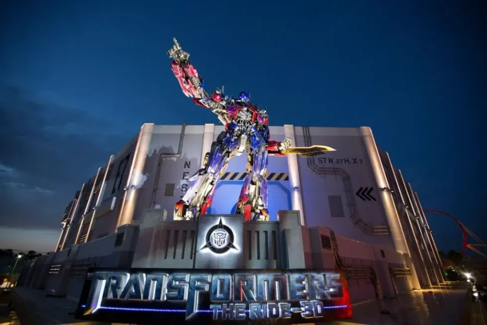 Transformers Ride exterior BRPH