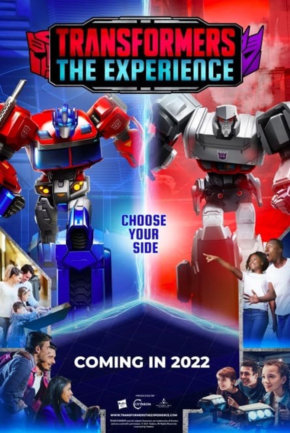 Transformers the experience