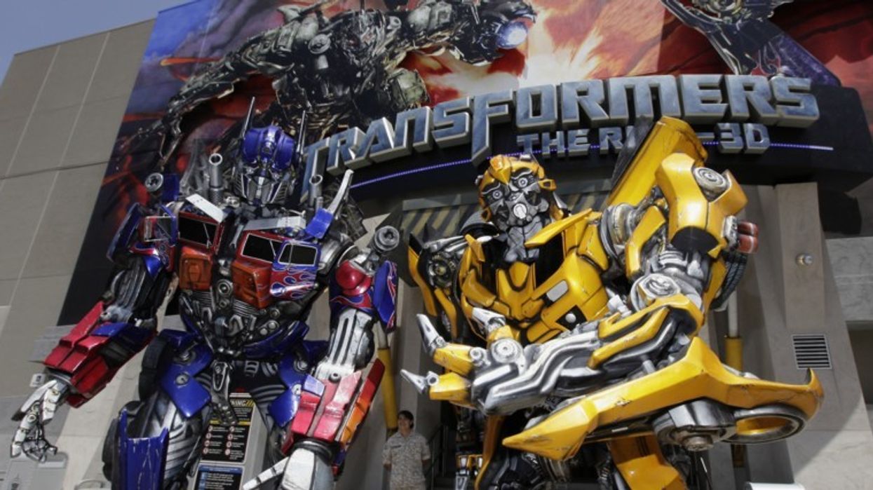 Transformers The Ride 3D Universal Studios Hollywood