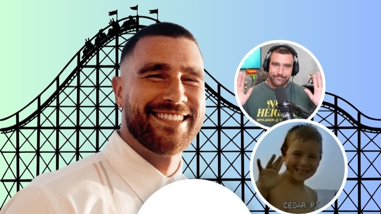 travis kelce six flags