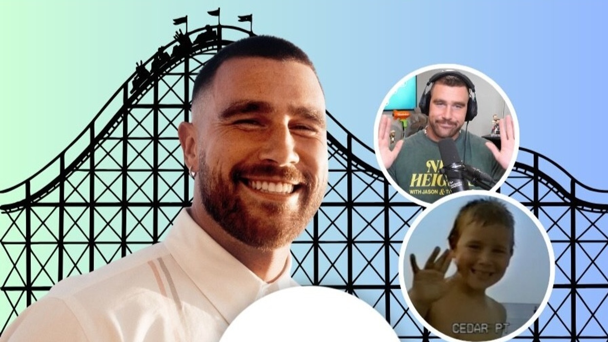 travis kelce six flags