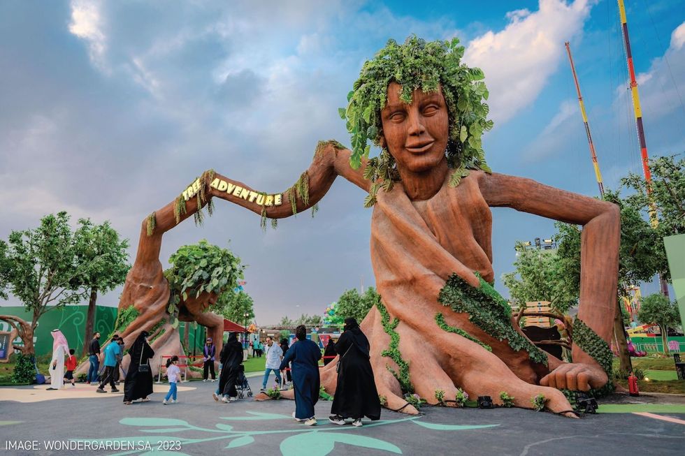 Tree adventure at SELA by Scruffy Dog