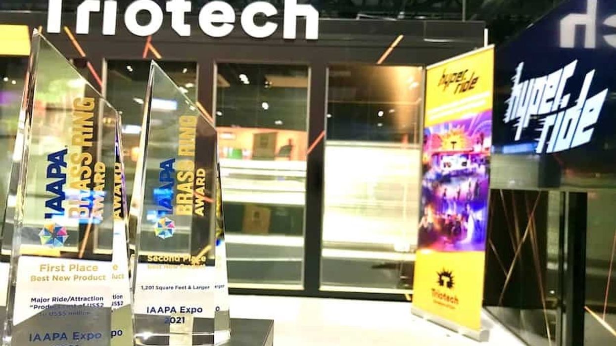 Triotech_Brass Ring Awards_IAAPA_Expo 2021