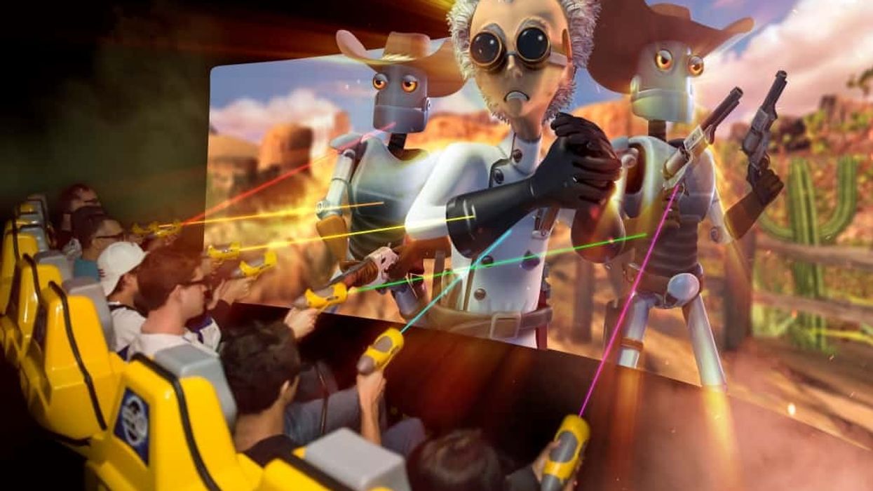 Triotech Dark Ride Los Banditos