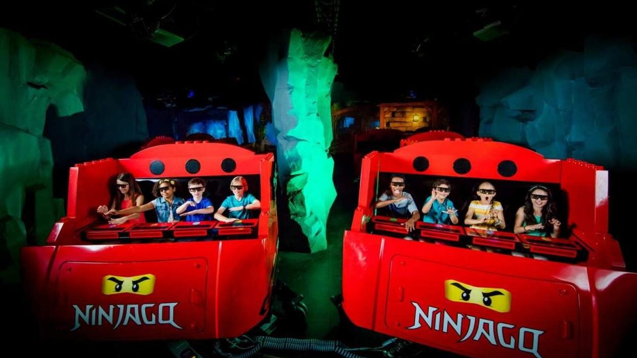 triotech ninjago the ride