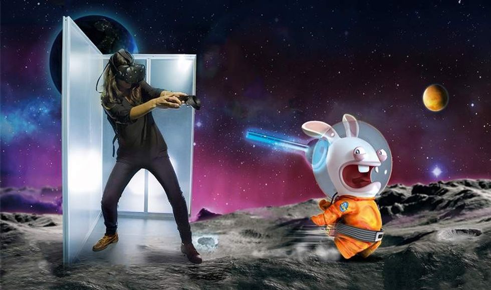 Triotech unveils virtual reality (VR) attraction featuring Ubisoft's Rabbids and Assassin's Creed