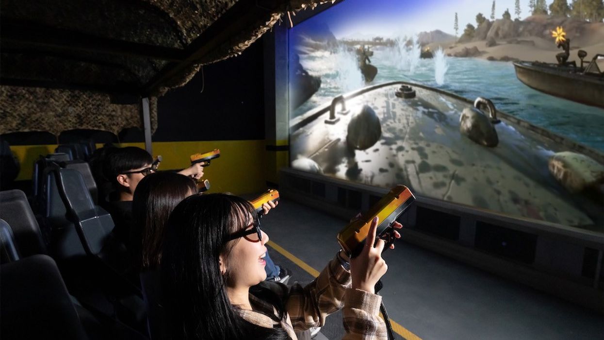 Triotech Walkthrough PUBG Lotte World XD Dark Ride