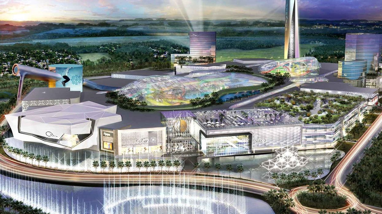 Triple Five Group American Dreams mall in Miami exterior