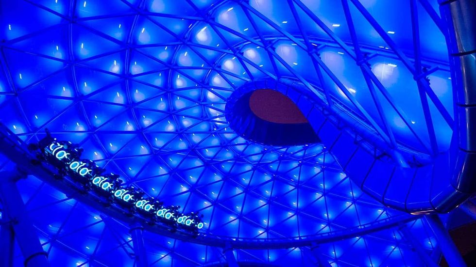 Tron Lightcycle Power Run Shanghai Disneyland best themed roller coasters