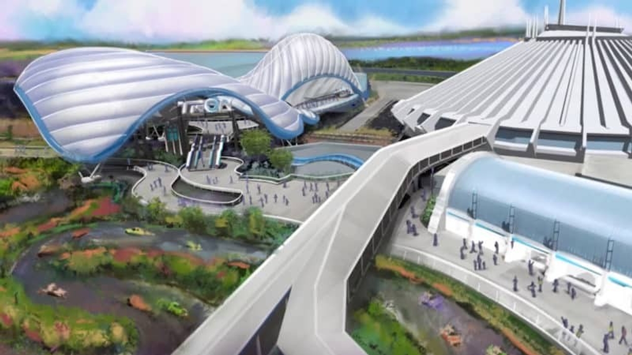 Tron Lightcycle Run Coaster at Magic Kingdom, Walt Disney World