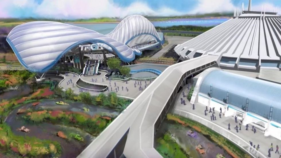 tron lightcycle run magic kingdom disney