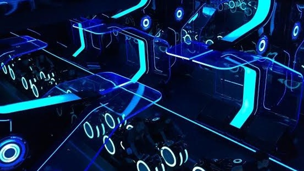 Tron Ride Shanghai Disneyland