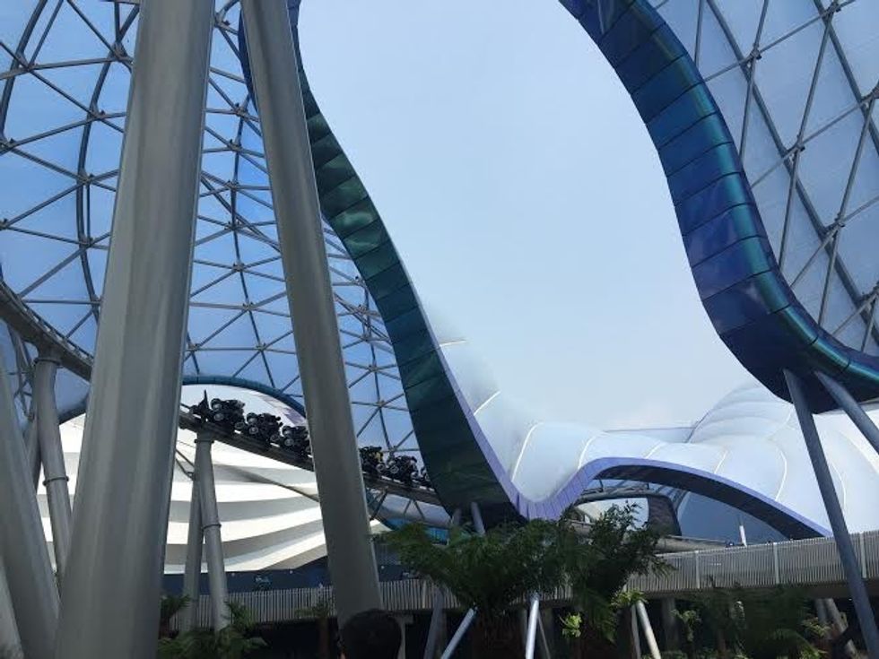 Tron Ride Shanghai Disneyland