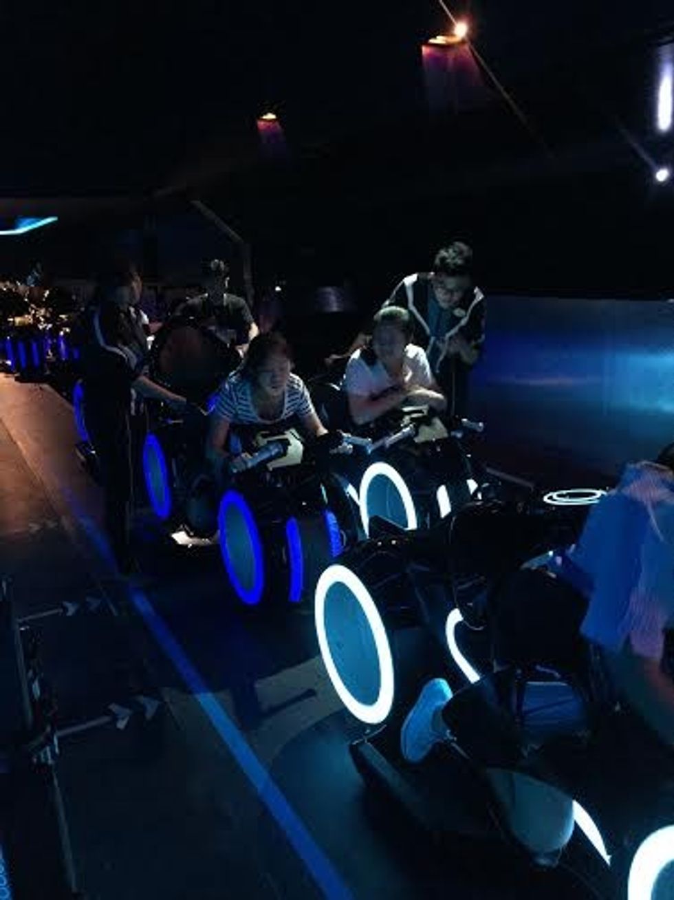 Tron Ride Vehicle Shanghai Disneyland