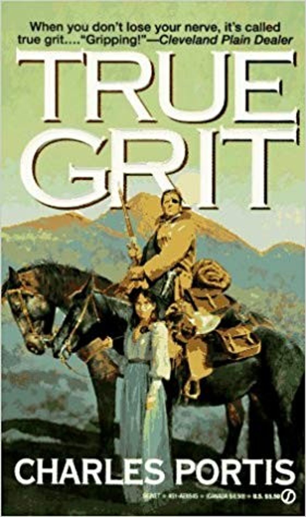 true grit vintage book cover perseverance