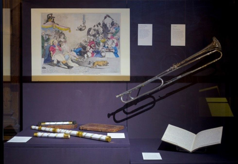 trumpet display