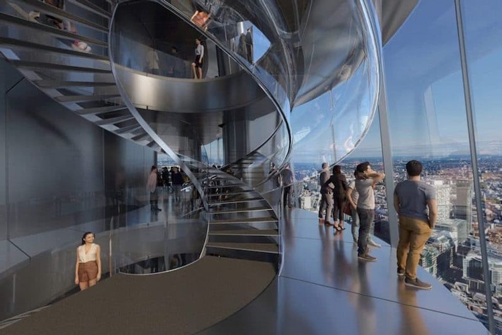 tulip viewing platform