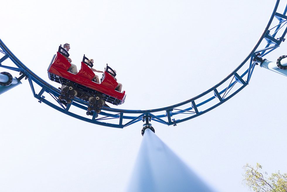 tulireki Linnanmäki rollercoaster