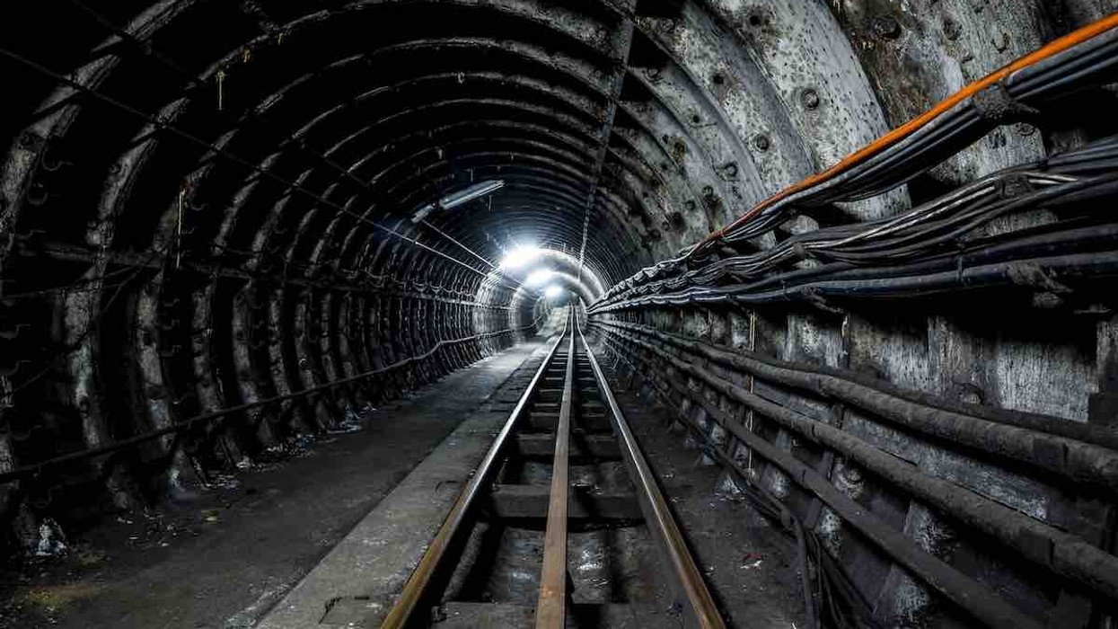 Tunnels at the Postal Museum London