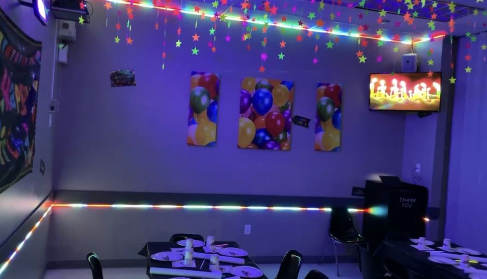 TwinkleTwinkleStar room with lights off