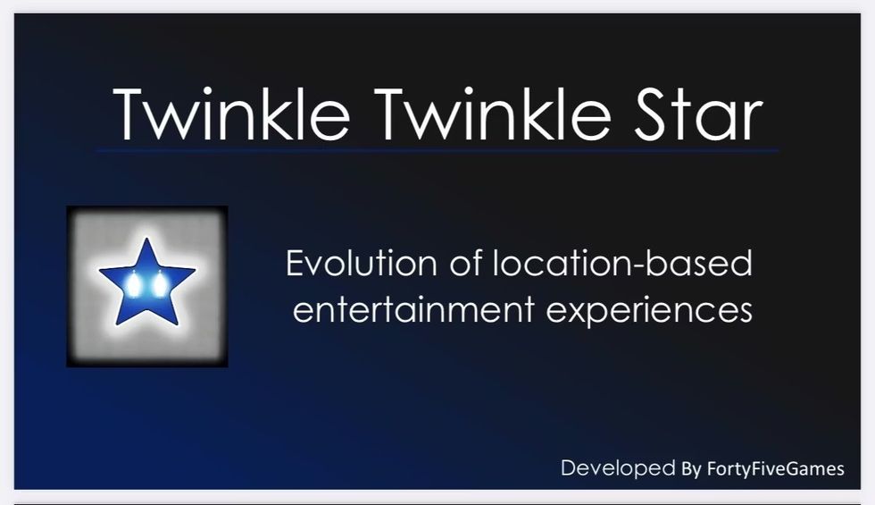 TwinkleTwinkleStar, the evolution of location based entertainment experiences