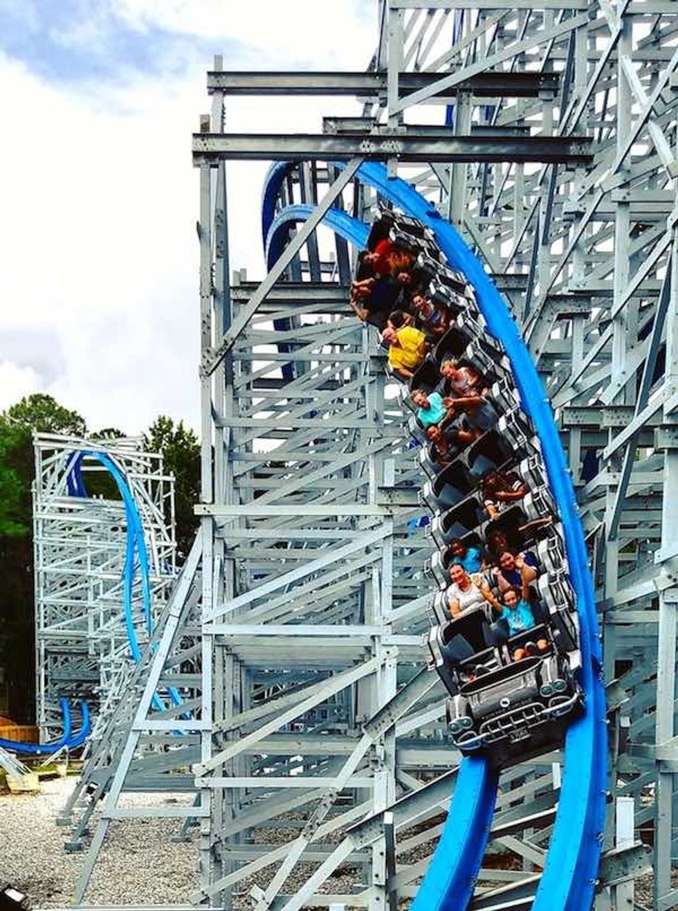 Twisted Cyclone Six Flags Over Georgia