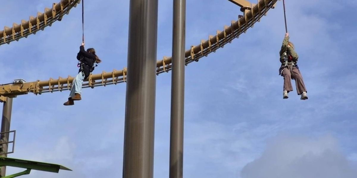 Innovative Leisure develops Europe's first twin parallel zip rail experience